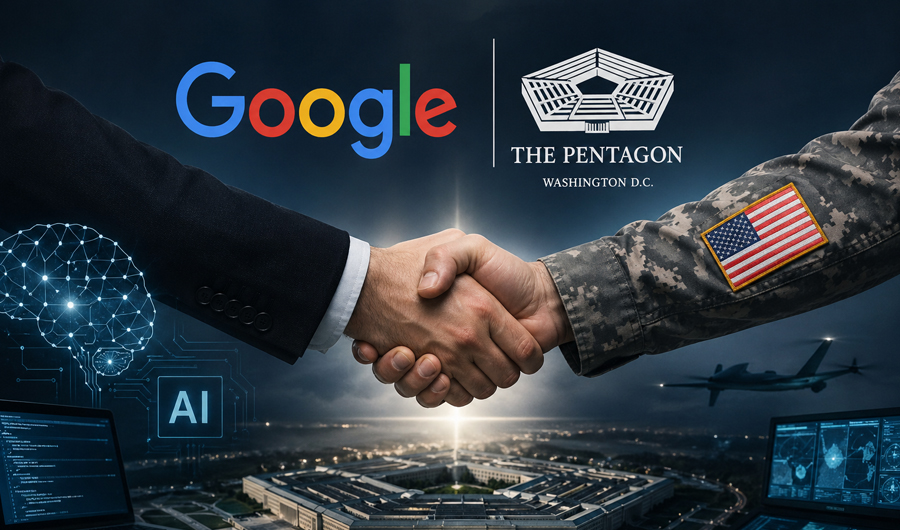الذكاء الاصطناعي يدخل الشبكات السرية لـ”البنتاغون” عبر بوابة “جوجل”
