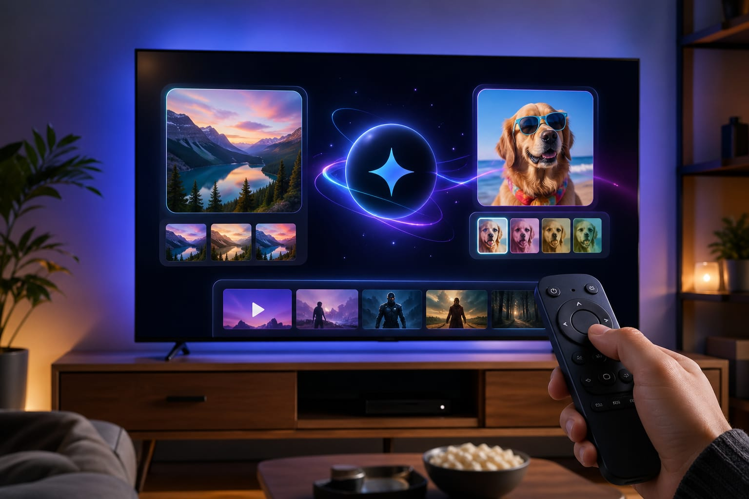 “جوجل” تطلق مزايا ذكاء اصطناعي جديدة لمنصة Google TV لتعزيز التفاعل المنزلي