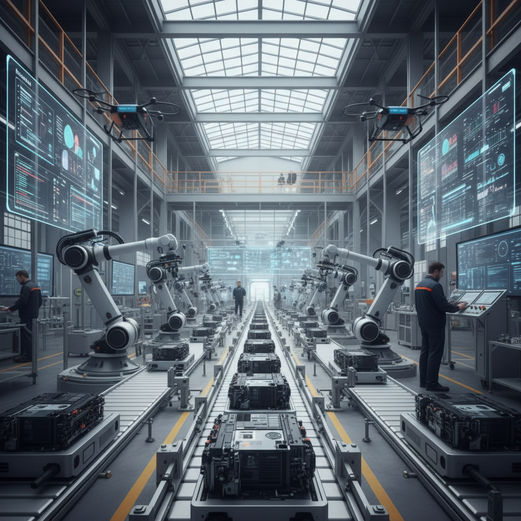 مستقبل التصنيع الذكي (Smart Manufacturing)